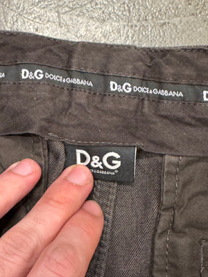 2000s Dolce & Gabbana multi pocket cargo pants