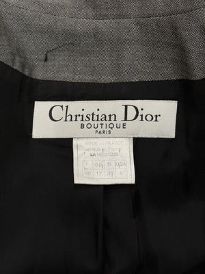 A/W1999 Christian Dior by Galliano tailored wool blazer
