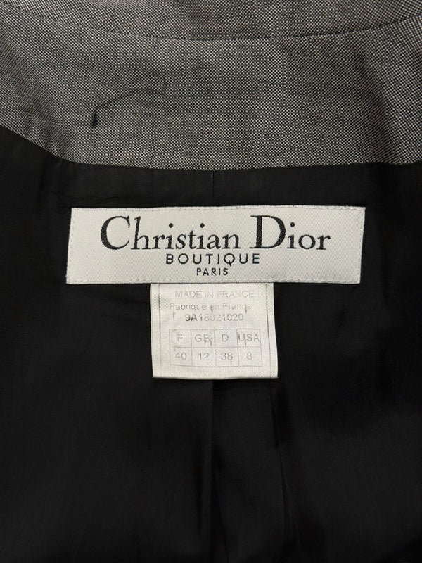 A/W1999 Christian Dior by Galliano tailored wool blazer
