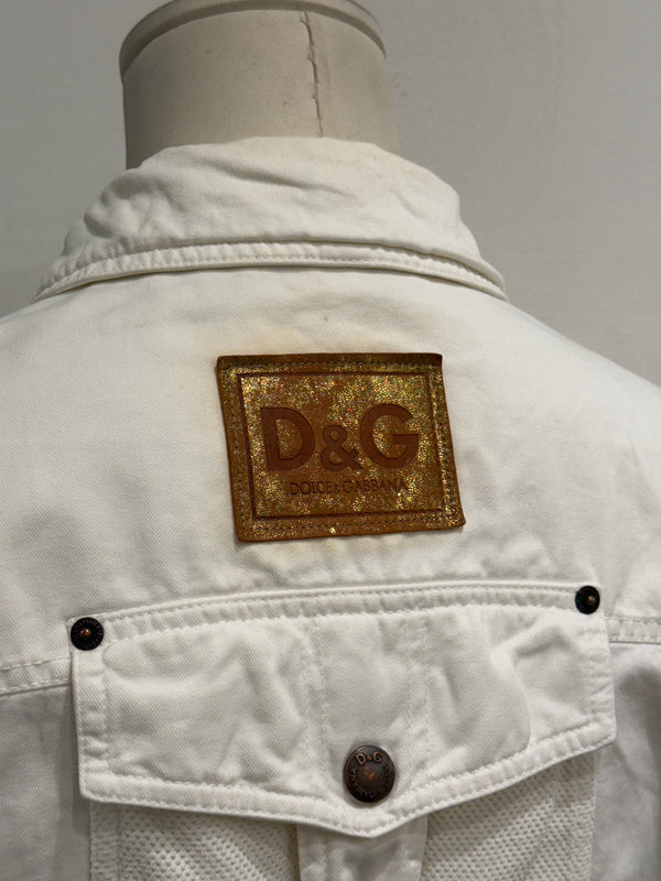 2003 Dolce & Gabbana multi pocket cargo jacket