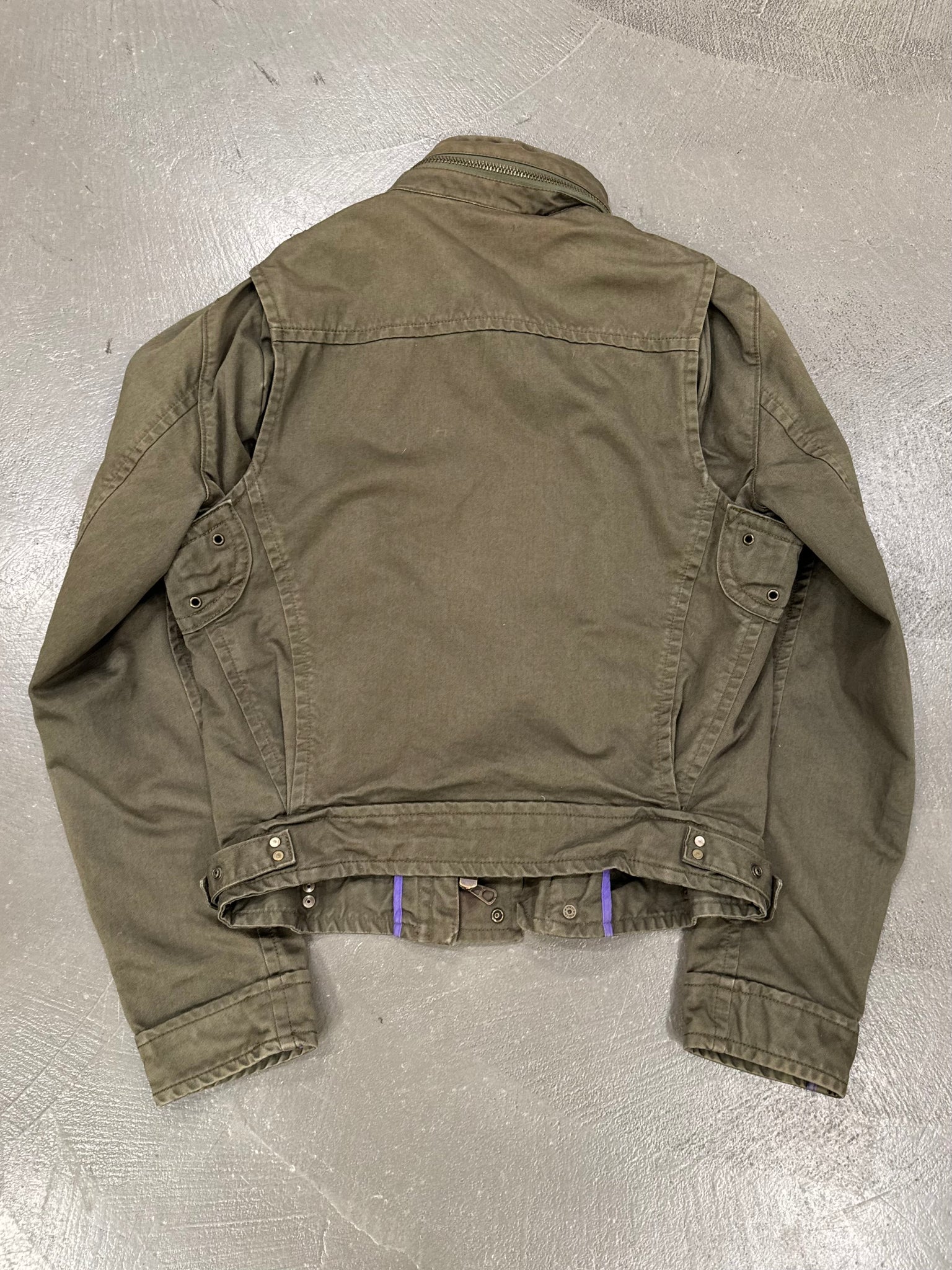 DSQUARED2 wool-blend Military Jacket | Green | FARFETCH AO