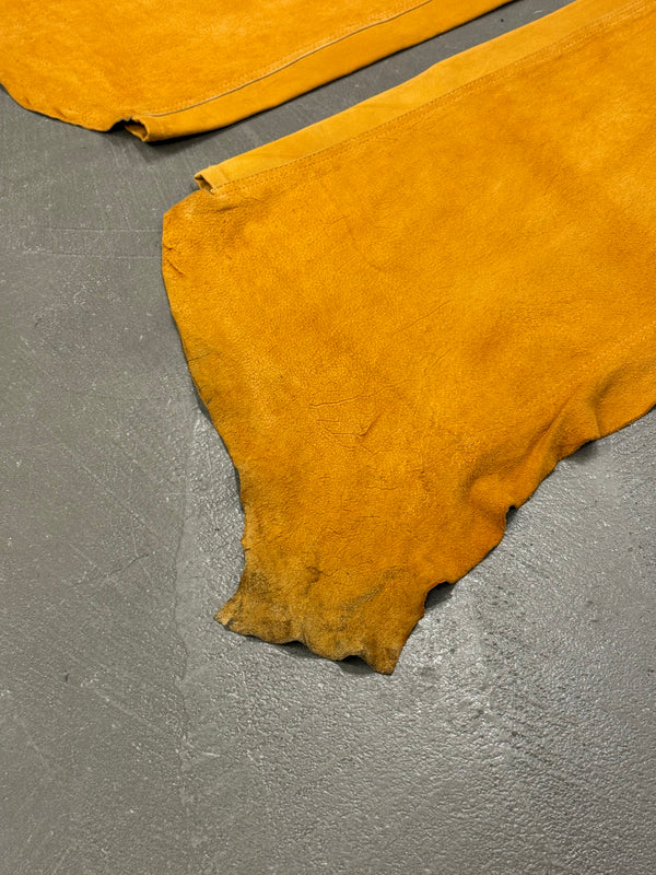 2000s Jean Paul Gaultier hybrid leather pants