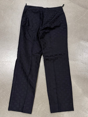S/S2001 Gucci by Tom Ford “G” monogram silk pants