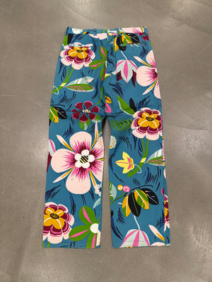 S/S1999 Gucci floral print trousers