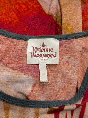 1990s Vivienne Westwood abstract union flag t-shirt
