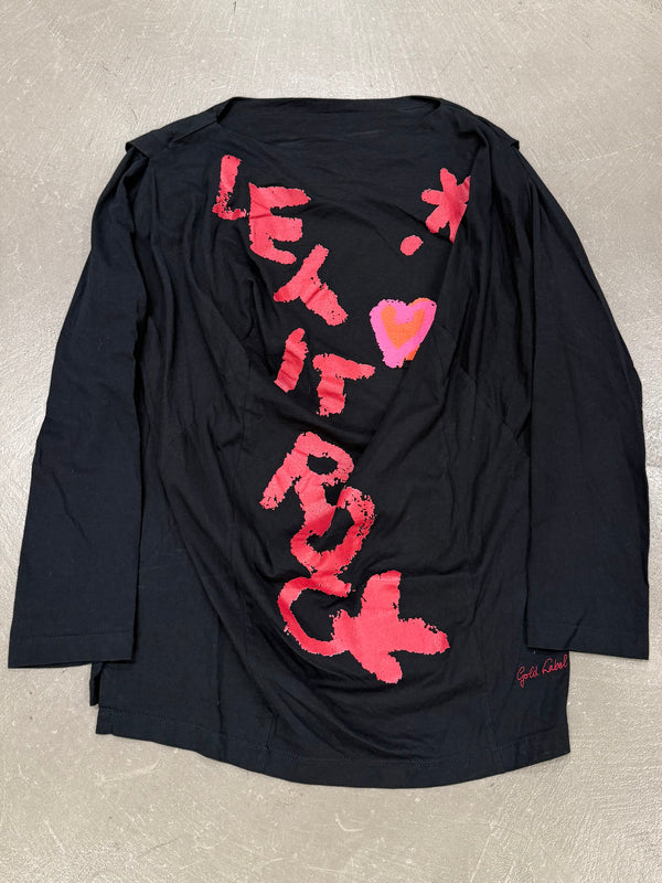 A/W2022 Vivienne Westwood "Let It Rock" draped long-sleeve top