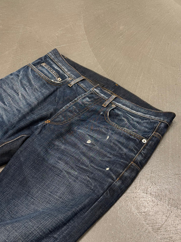 2000s Dior faded jeans