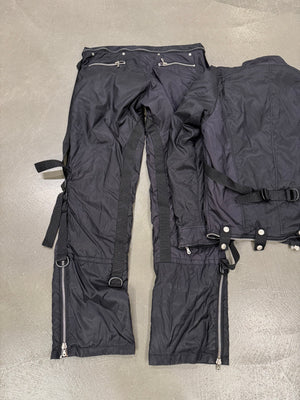 AW2003 Dolce & Gabbana bondage parachute runway jumpsuit/set