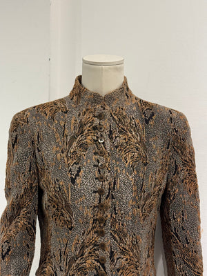 A/W1989 Giorgio Armani paisley brocade jacket
