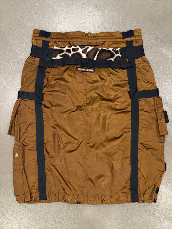 A/W2003 Jean Paul Gaultier bondage parachute skirt