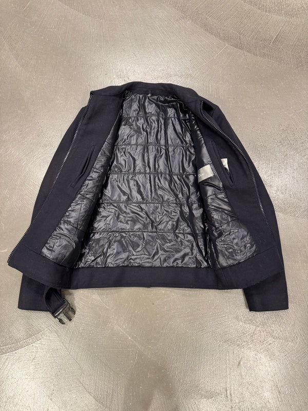 A/W2007 Dior by Hedi Slimane “Navigate” belted wool jacket