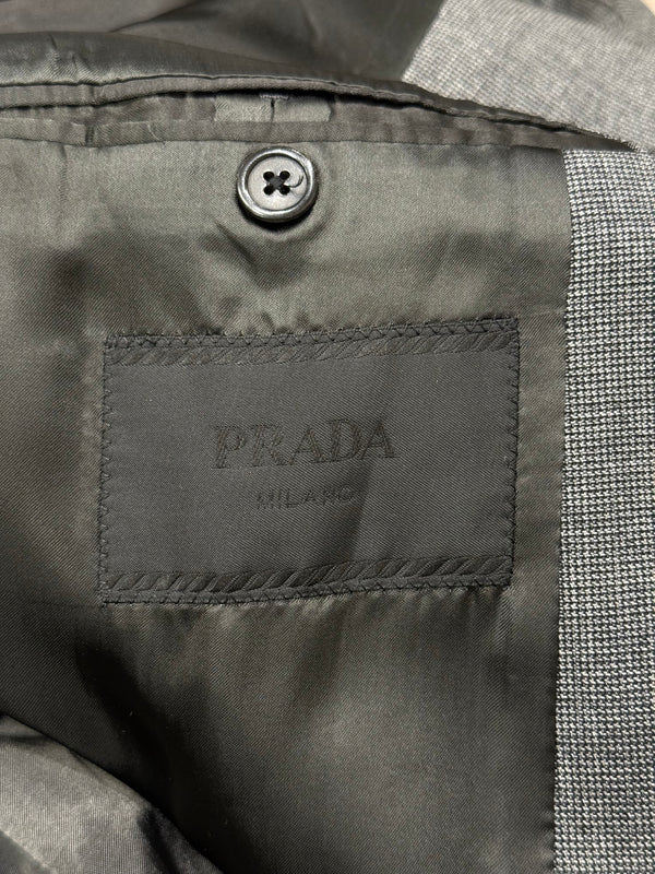 2010s Prada grey elegant coat