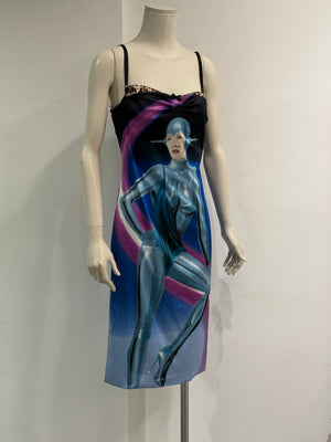 S/S2001 Dolce & Gabbana runway robot dress