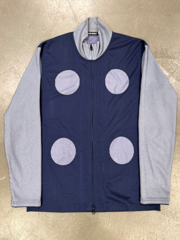 Issey Miyake dot zip-up jacket