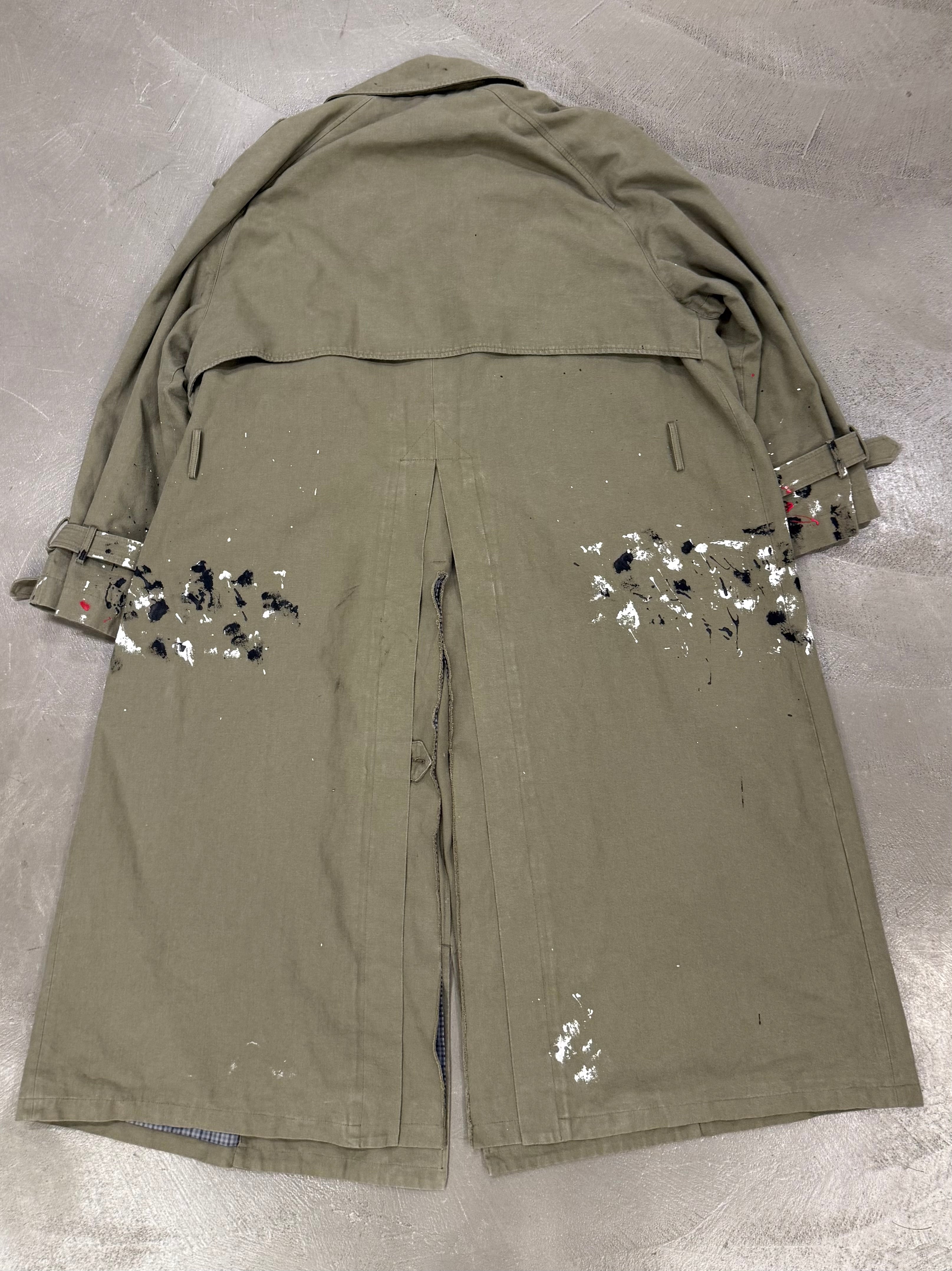 ジャケット・アウター BALENCIAGA Artist Trench Coat Balenciaga Artist Trench Coat In Green - 40% Off | Editorialist