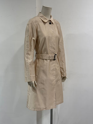 2004 Prada silk belted trench coat