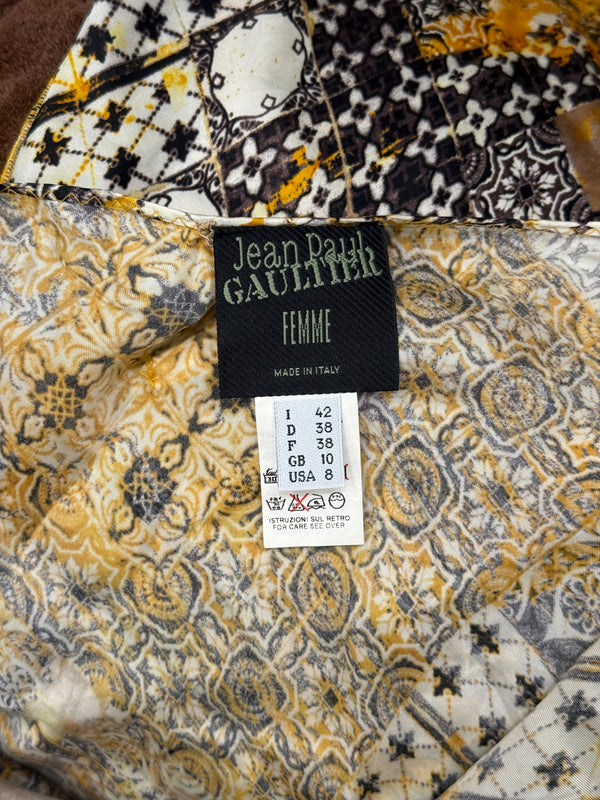 2000s Jean Paul Gaultier mosaic dress