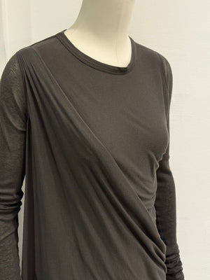 2010s Rick Owens asymmetrical dress