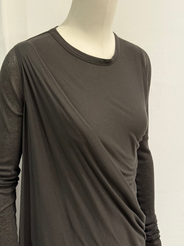 2010s Rick Owens asymmetrical dress