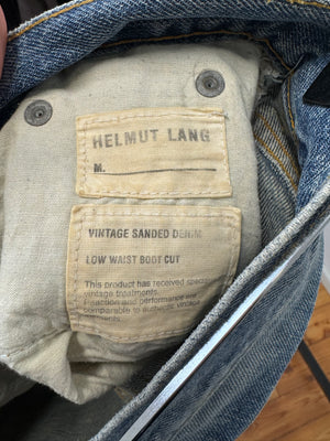 2000s Helmut lang vintage sanded denim