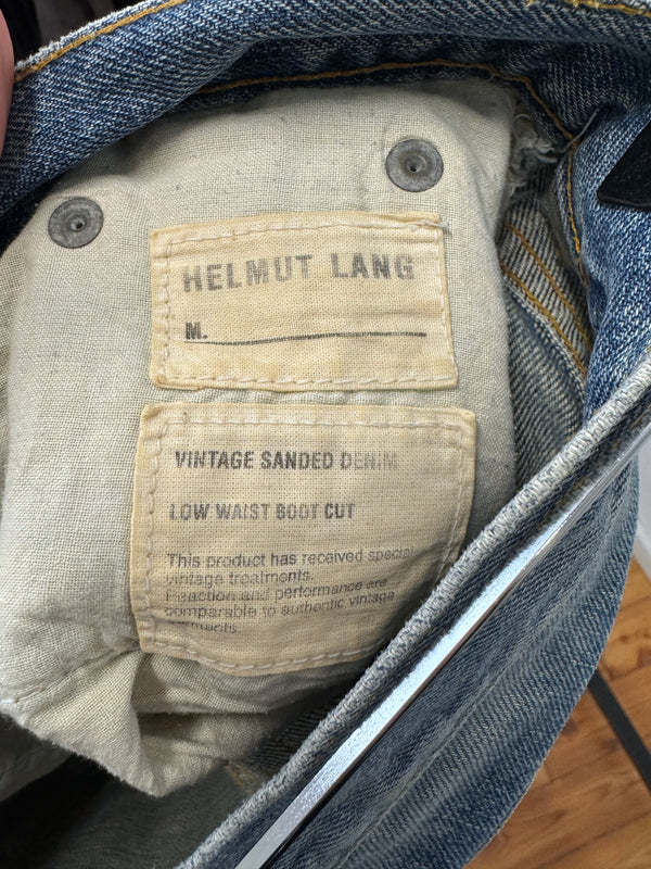 2000s Helmut lang vintage sanded denim