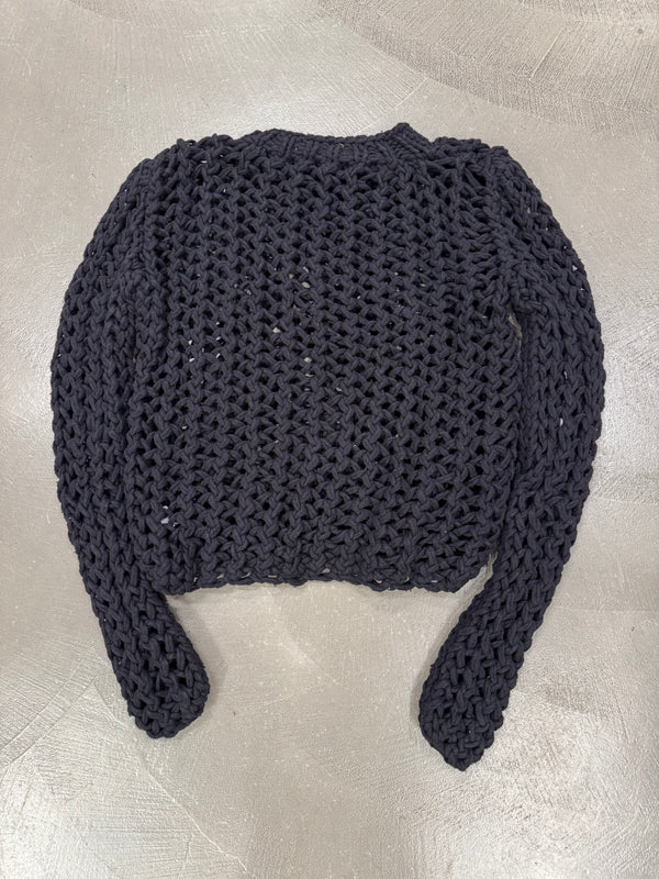 2000s Dries Van Noten fisherman open knit
