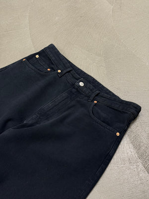 A/W2023 Maison Margiela raw hem wide leg jeans