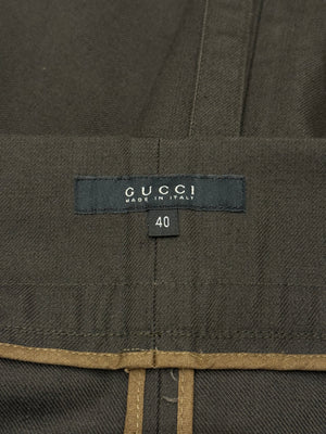 A/W2002 Gucci by Tom Ford lace-up skirt