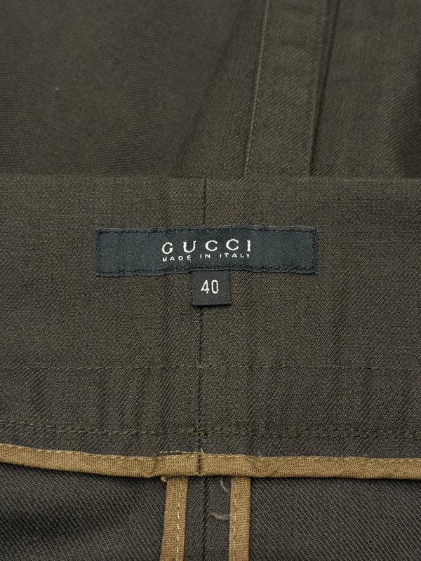 A/W2002 Gucci by Tom Ford lace-up skirt