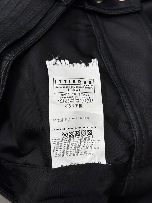 Dolce & Gabbana Join To Ride leather capri shorts