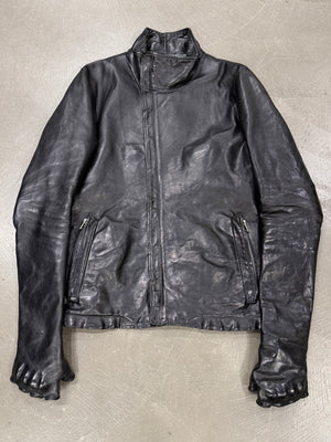 Carol Christian Poell prosthetic gloved leather jacket
