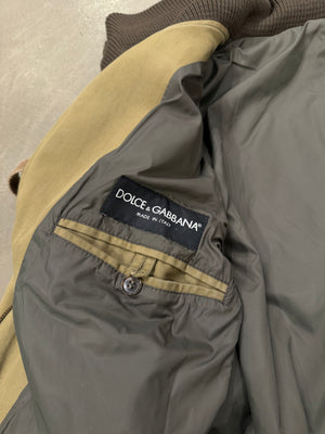 A/W 2003 Dolce & Gabbana parachute bondage bomber jacket
