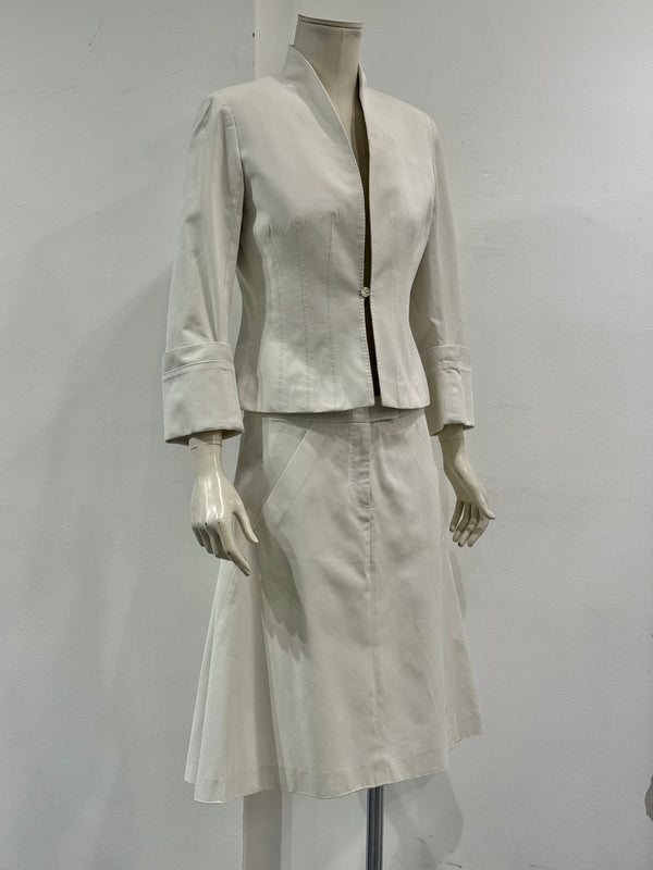 2002 Alexander McQueen cotton set
