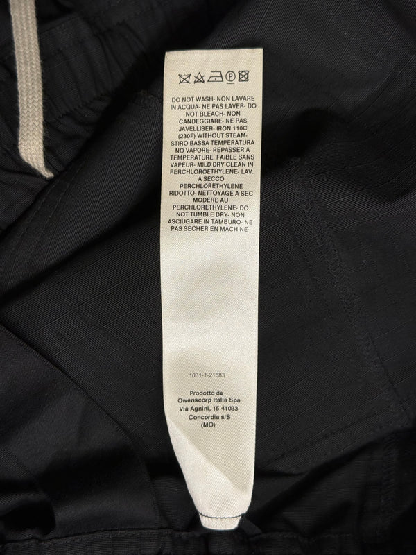 Rick Owens creatch wide cotton cargo pants