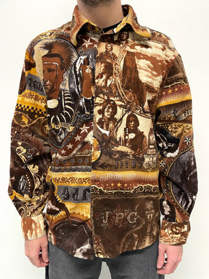 AW1994 X-ray Native American corduroy shirt