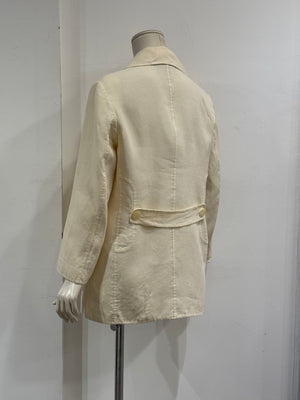 1996 Gucci by Tom Ford caban linen coat