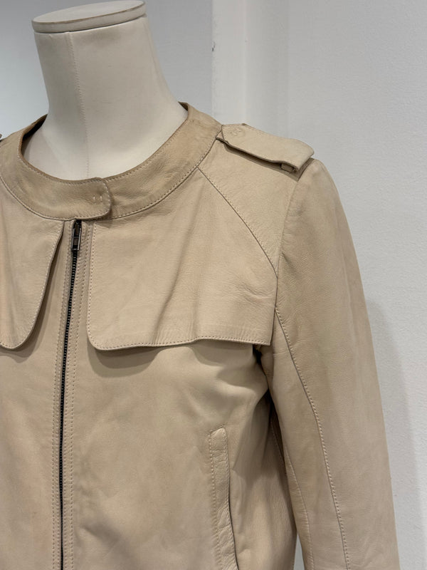 2010 Miu Miu goatskin military jacket