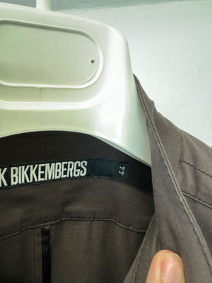 1990s Dirk Bikkembergs bondage leather straps jacket