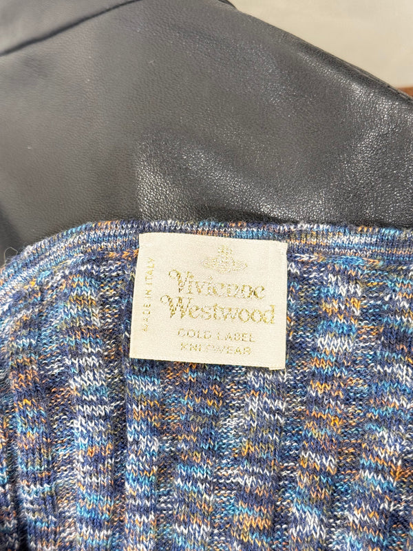 1990s Vivienne Westwood gold label deconstructed knit