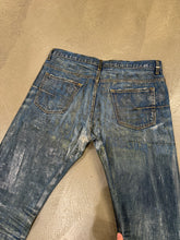 Load image into Gallery viewer, F/W 2003 Dior by Hedi Slimane green waxed denim
