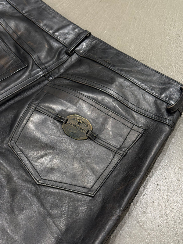 A/W2001 Roberto Cavalli leather pants