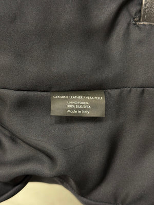 F/W2003 Gucci by Tom Ford corset belted leather jacket