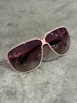 2000s Christian Dior embellished sunglasses