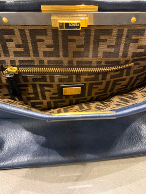 A/W2011 Fendi Peekaboo gradient goatskin bag