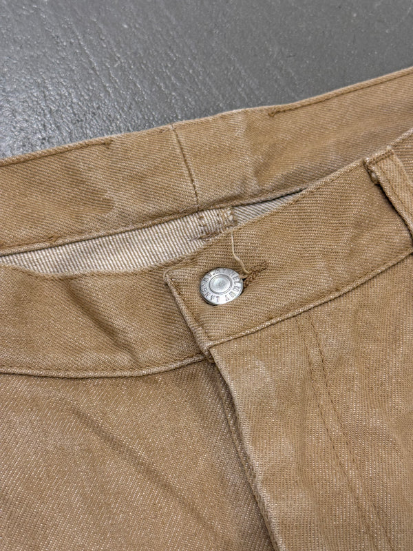 2000s Helmut Lang brown denim