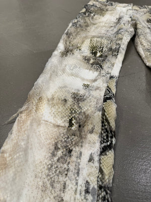 2001 Roberto Cavalli snake skin pants