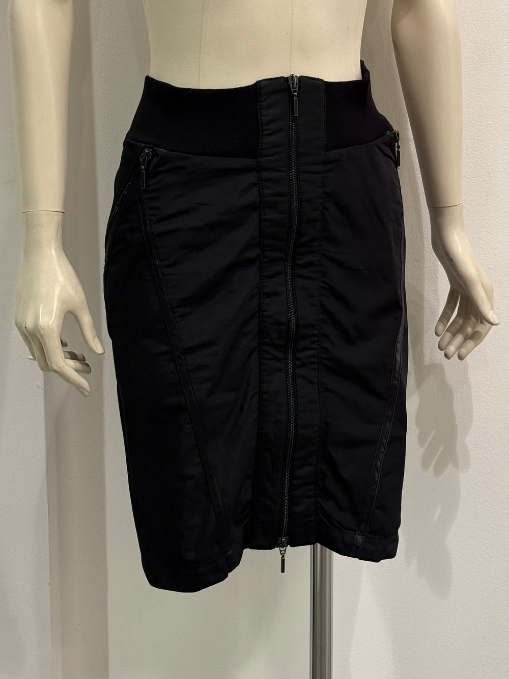 2000s Plein Sud technical biker skirt