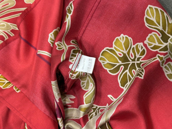 SS2001 Gucci by Tom Ford Chrysanthemum Silk Shirt
