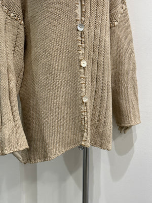 1990s Dolce & Gabbana patchwork cardigan