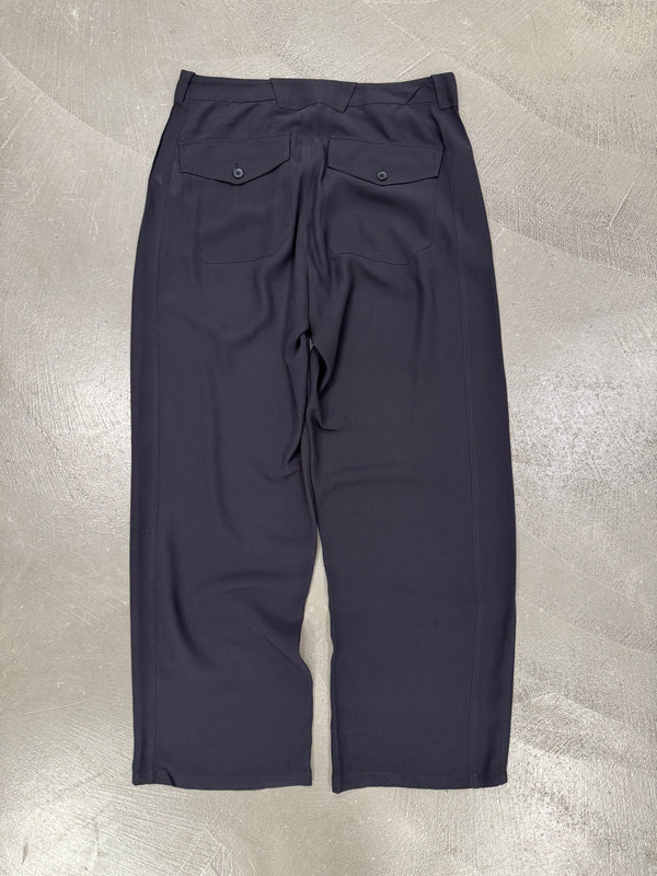 2000s Balenciaga tailored silk pants